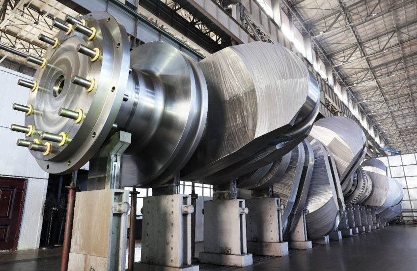 24000TEU甲醇雙燃料動(dòng)力集裝箱12G95ME-C10.5船用曲軸